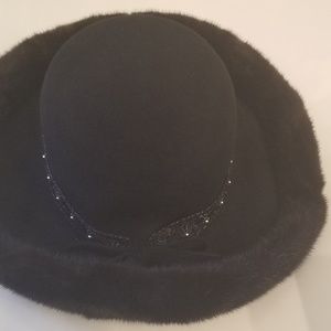 Black Mink Hat